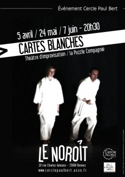 CARTES BLANCHES de La Puzzle Compagnie